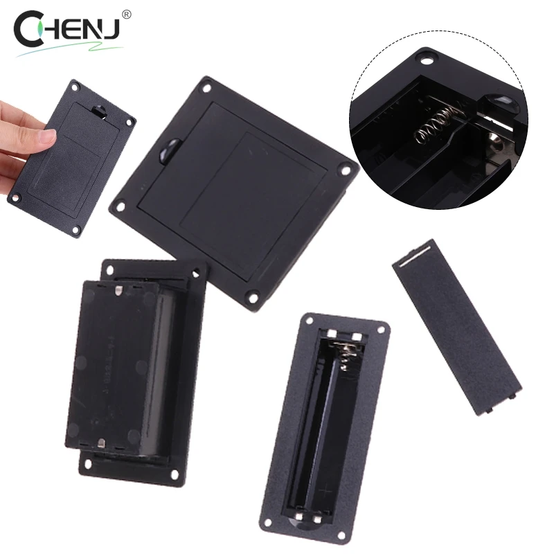 1pcs 1Slot/2Slots/3Slots 18650 Li-ion Battery Case Holder Cell Batteries Storage Box Container Plastic DIY Accessories