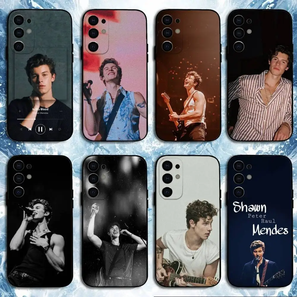 

Singer Shawn Mendes Shawn Phone Case For Samsung S25,S24,S23,S22,S21,S20,Plus,Fe,Lite,Others Black Cover