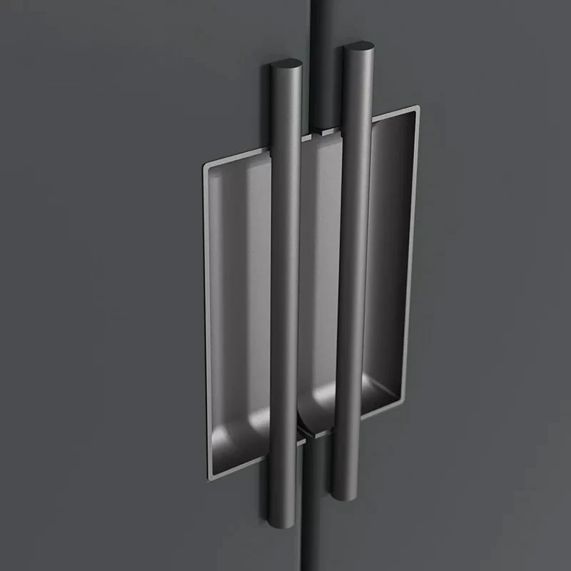 Embedded High-end Wardrobe Handle, Light Luxury Creative Combination Handle (can Be Freely Paired and Combined)