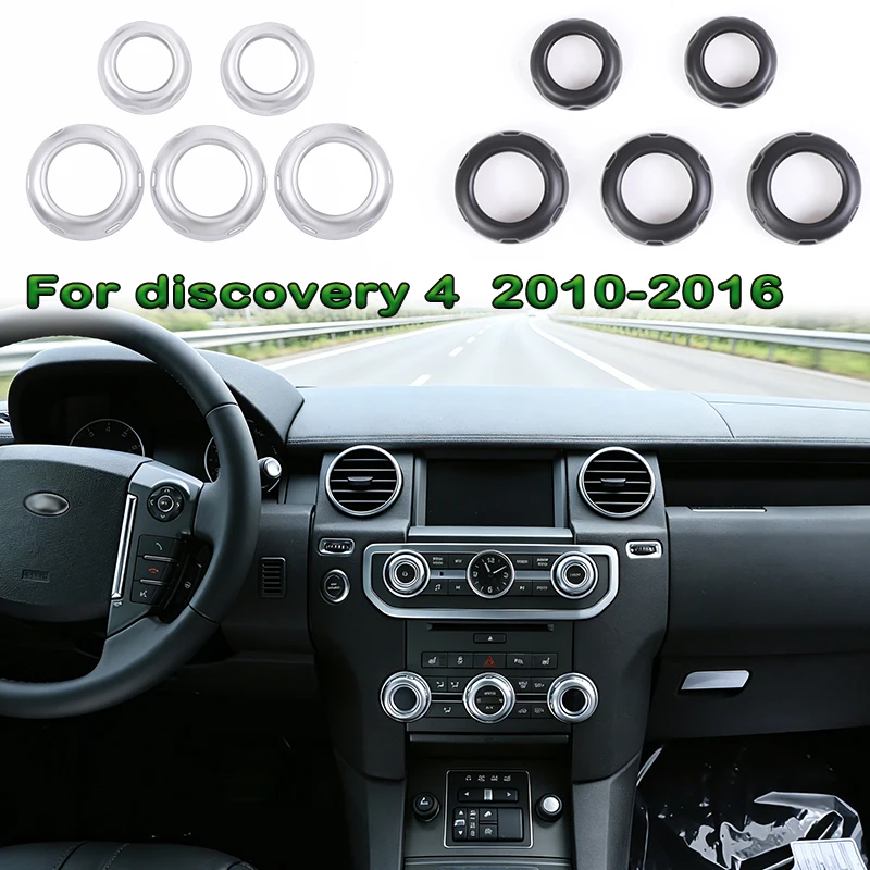 

For Land Rover Range Rover Sport Discovery 4 LR4 Freelander 2 Car Volume Air Conditioning Knobs Decorate cover Car Accessorie