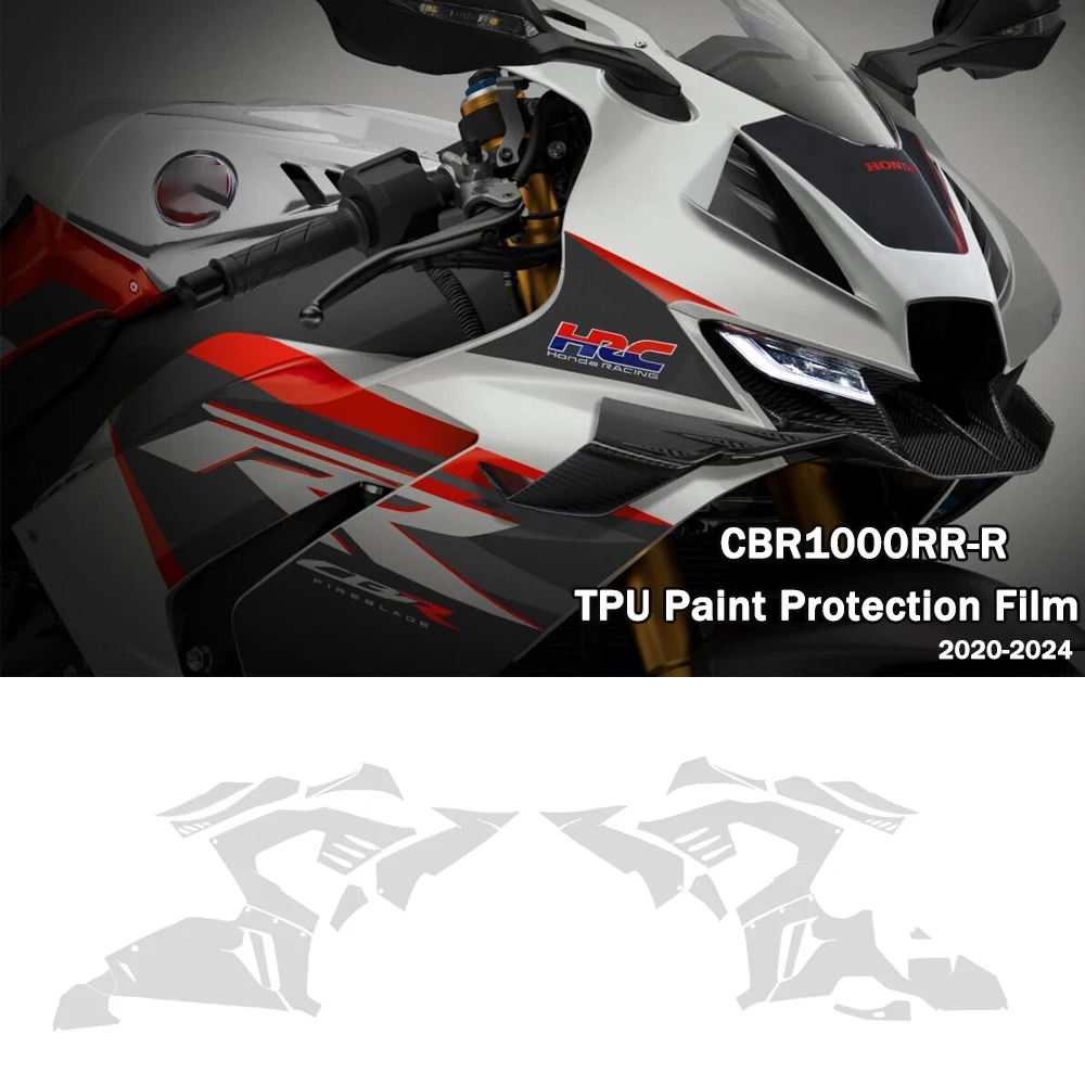 CBR1000 RR-R For HONDA CBR1000RR-R Fireblade SP Motorcycle TPU Paint Protection Film Anti-scratch Transparent Body Kit 2020-2024