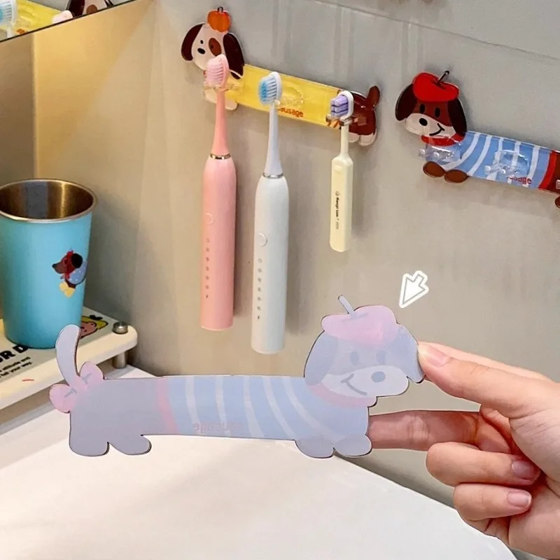 Toothbrush Rack Wall Hanging Wall Non-punching Electric Toothbrush Rack