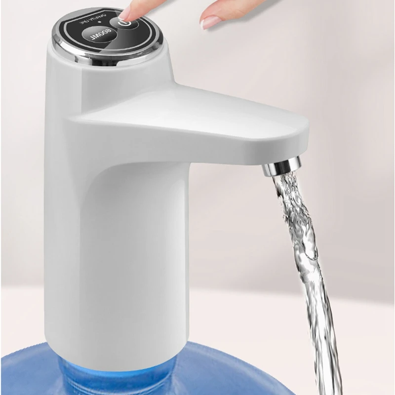 Dispensador de agua inteligente, bomba de botellas de agua eléctrica, carga USB, portátil para cocina, oficina, dispensador de bebidas al aire libre