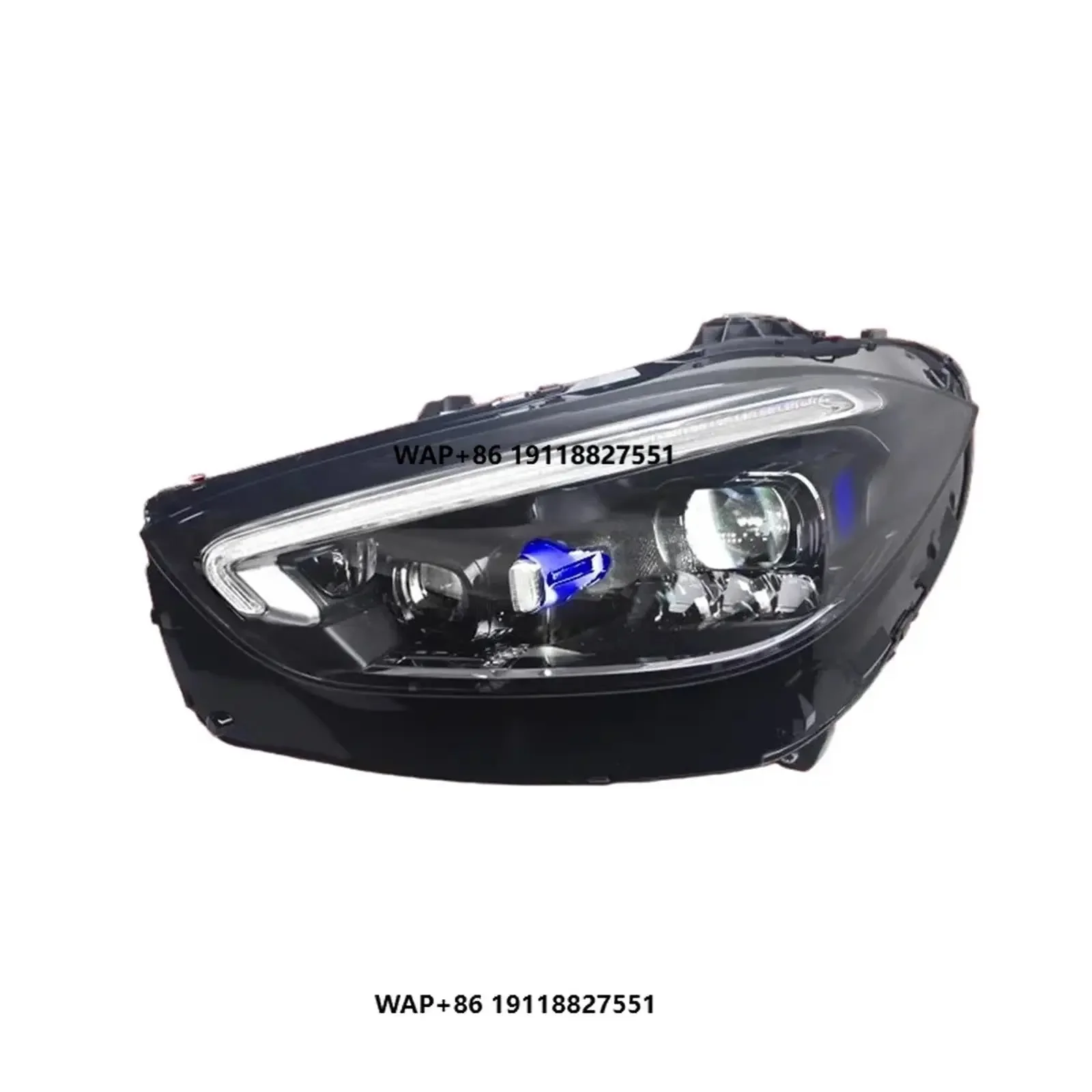 Suitable for C-Class W206 Headlight LED High Configuration Headlight Meteor Shower Function