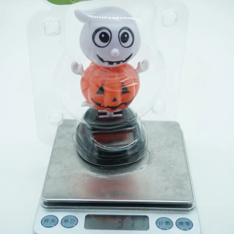 Jouet fantôme de citrouille dansante et oscillante, poupée d'halloween, décoration de voiture de bureau, ornement créatif, cadeau solaire, nouvelle collection