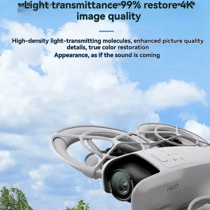 2 Pack Tempered Glass For DJI Neo Drone Camera Lens Protector Tempered Glass Anti-Scratch Protective Film