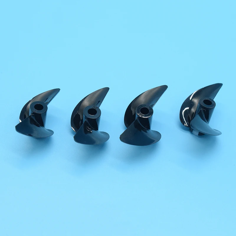 Rc Bait Boat Propeller 2 Blades Propellers Positive Screw For 4mm Rc Boat Shaft