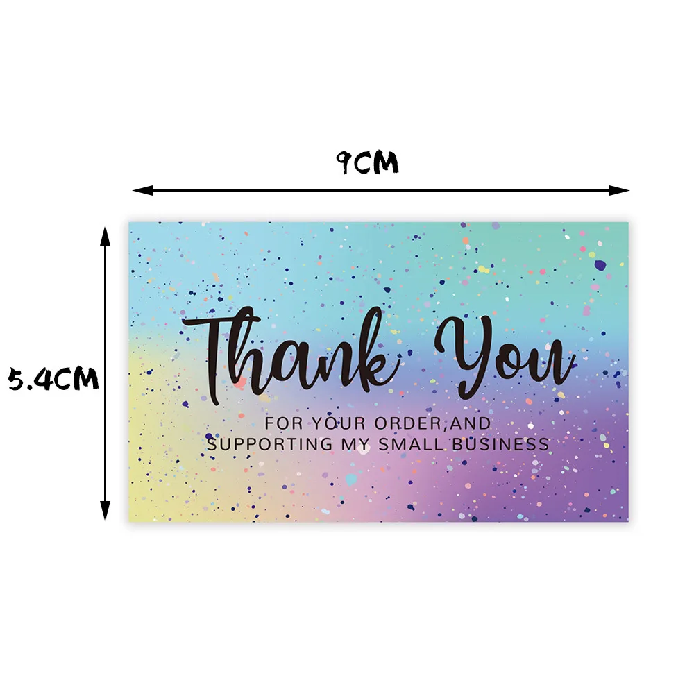 10-30pcs Marble Texture Cards Thank You for Your Order Card for Supporting Business Small Shop Gift Decoration Greeting Card