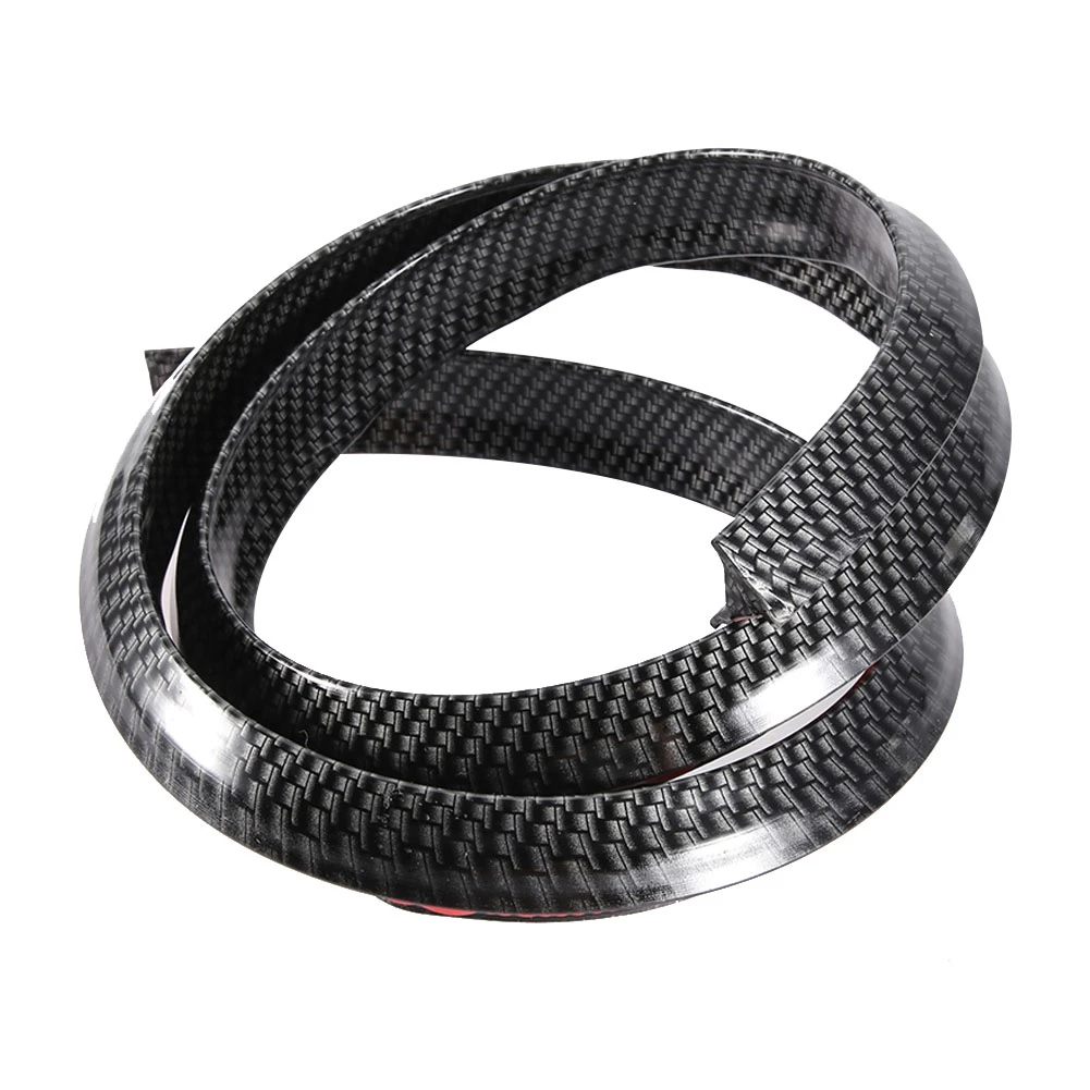 Carbon Fiber Fender Flares Car Wheel Arch Eyebrows Protect Anti Scratch Pad Car Accessories