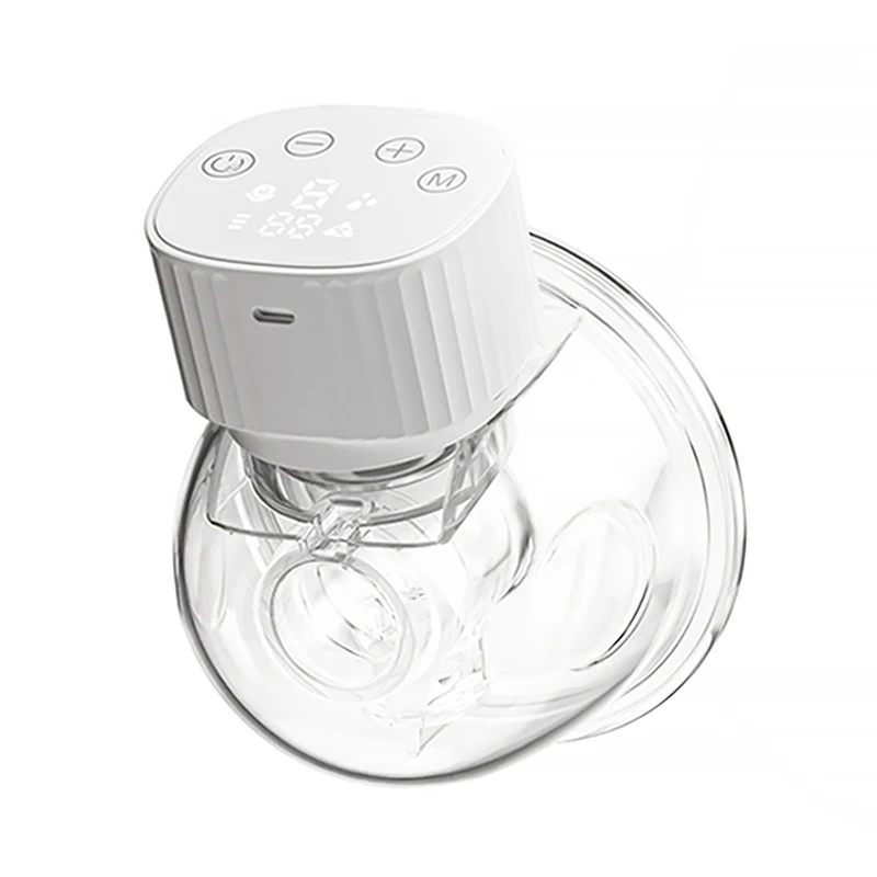 

Electric Breast Pump LED Display Hands-Free Portable Milk Extractor Wearable 3 Modes Silent Automatic Milker 25.5mm