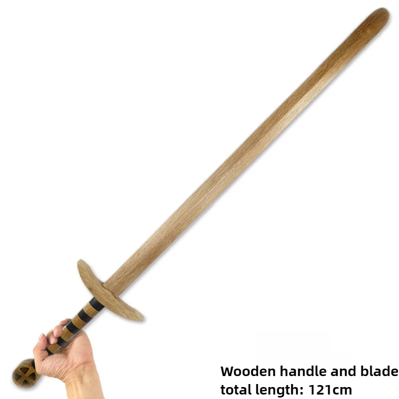 cool stuff funny gift-new 121cm super large wooden anime sword,performance props,kawaii ninja swords,cosplay sword,toys for kids