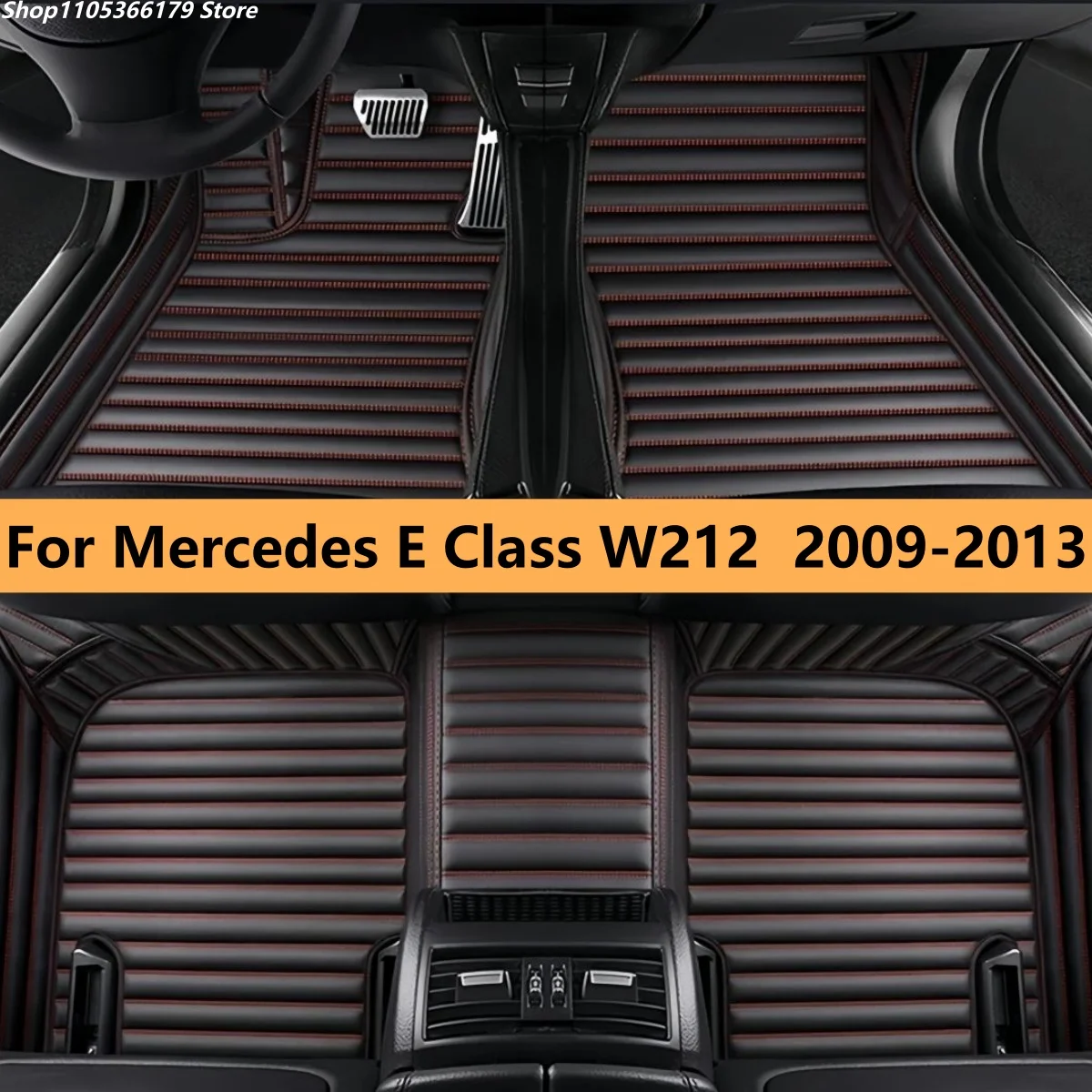 

Автомобильные коврики для Mercedes E-класса W212 2009-2013, водонепроницаемые, Tapetes Para Carro