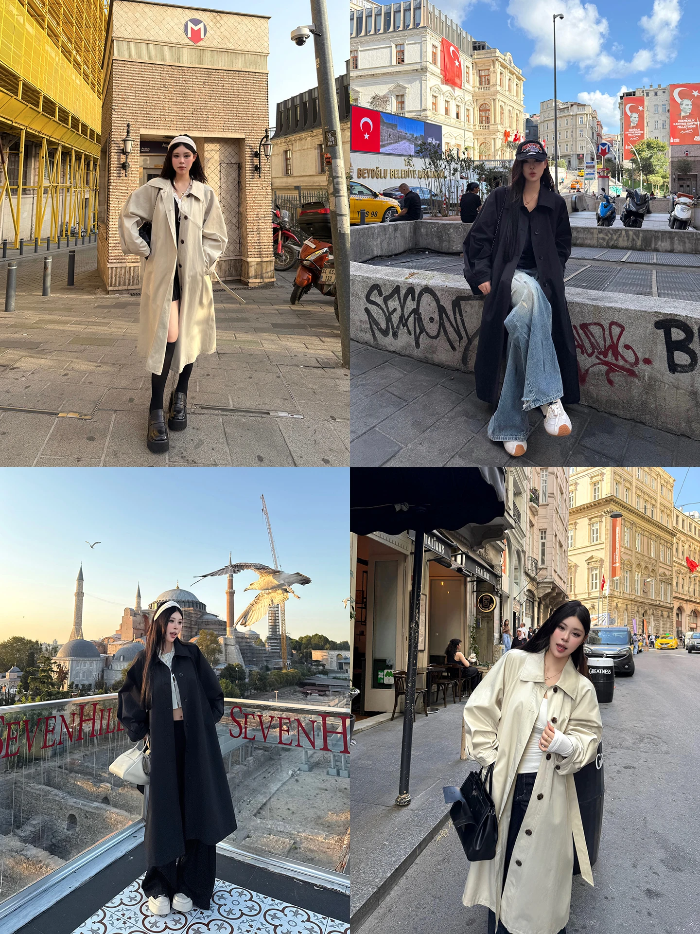 

Slimming Long Coat for plus Size Women Anti-Wrinkle Korean Sle Autumn Windbreaker Jaet Dra Loose Fit Cotton Blend