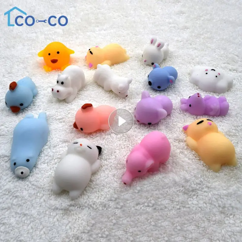 25 modelli di animali Kawaii spremere giocattoli giocattolo antistress creativo Squishies Squishy palla antistress per bambini regali per adulti