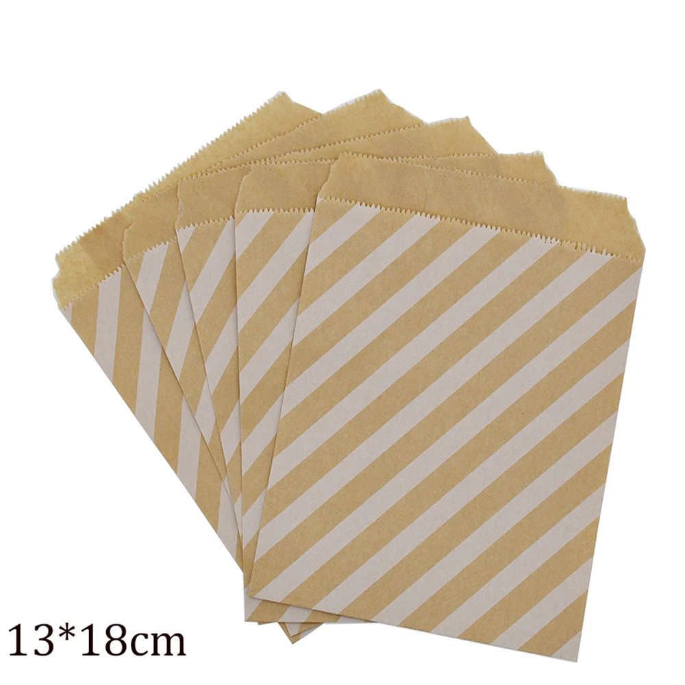 

Striped Grid children's Birthday Gift Bags Packing Christening