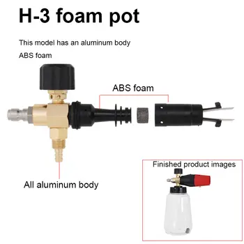 廠商直銷高壓泡沫噴罐,附可調大口徑PA清潔槍,適用於洗車,專業泡棉噴槍 10 最佳銷售 雪泡 - №8