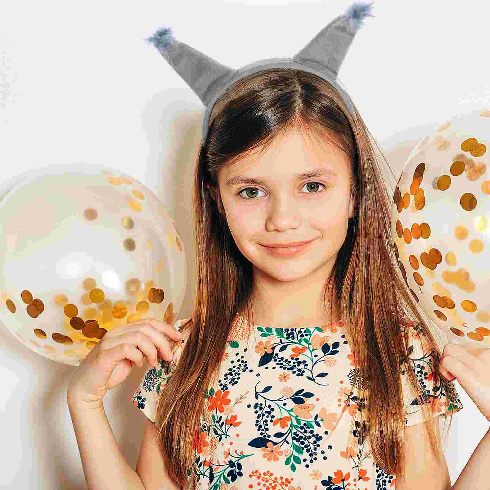 Accesorios de Cosplay de ardilla, diadema con cola de Animal relleno, diadema con orejas, telas de felpa de Halloween para niños