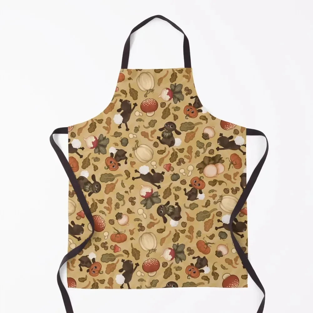 

Woollies and Turnips Autumn Apron christmas Kitchen accessories Waterproof Apron