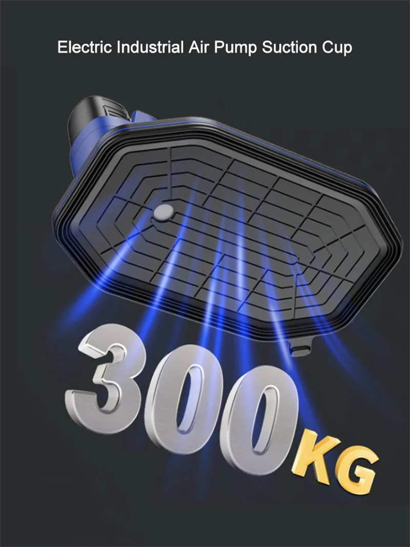 2025 Neuer elektrischer Vakuum-Saugnapf in Industriequalität, 300 kg Last, robuster Granitfliesen-Glasheber – Detail 8