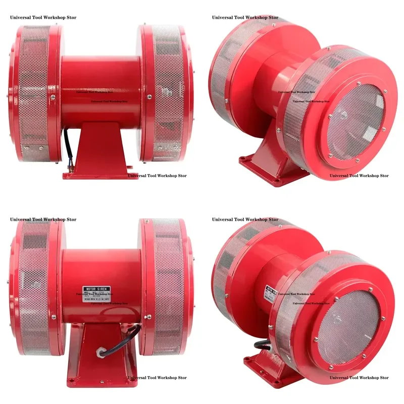 MS-790 AC 110V 220V 180dB Double Electric Motor Driven Air Raid Siren Metal Horn for Industrial and Marine Alarm Systems
