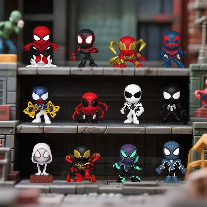Genuine Edition FUNKO POP Marvel Spider - Man: Miles Morales Blind Box Anime Decoration Ornament Model Toys Collectible Model