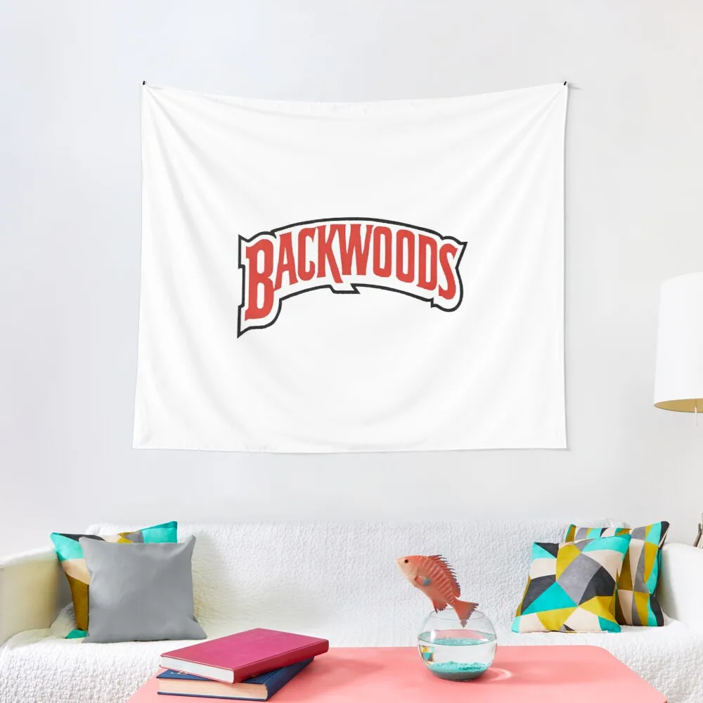 Backwoods - Logo Tapestry Home Decoration Products Room Decorarion Aesthetic