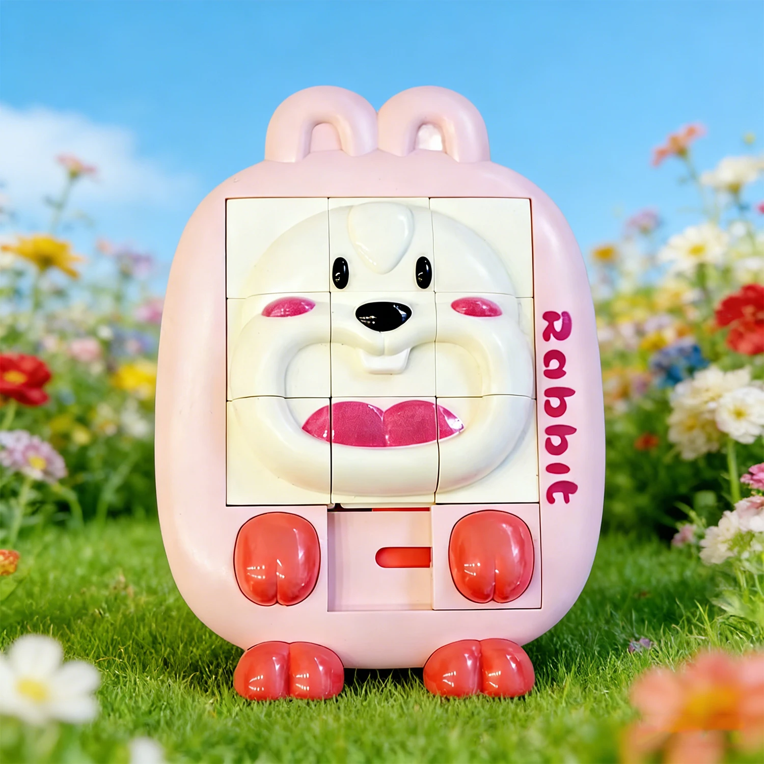 

Милая развивающая игрушка-пазл «Уточка» для малышей, 9-элементный конструктор-пазл, развивающая сенсорная игрушка для мальчиков и девочек 1-3 лет