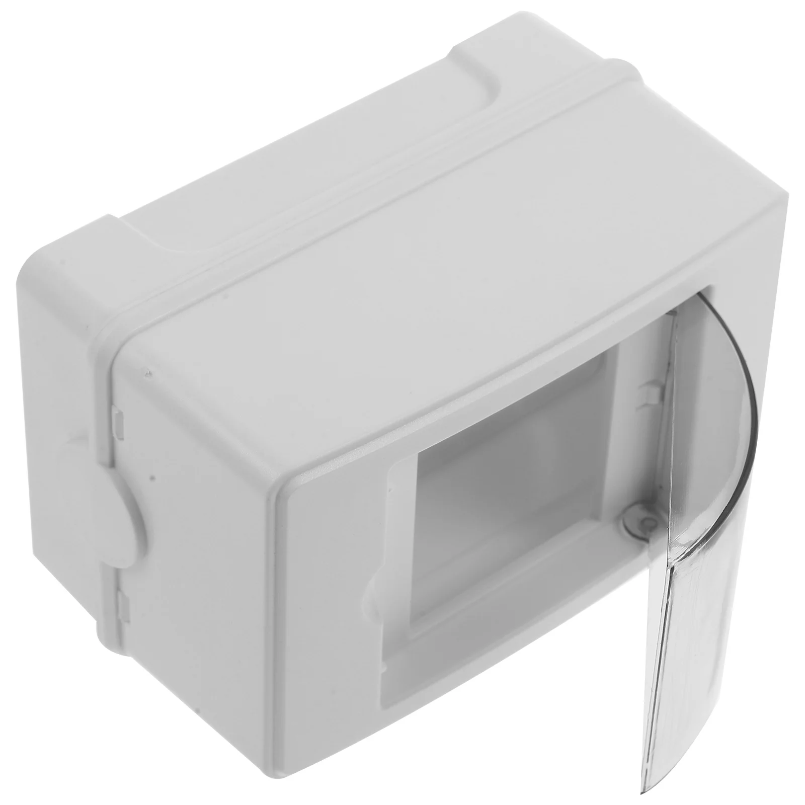 

2 3 Way Electrical Distribution Box IP65 Waterproof Transparent Window ABS Plastic Consumer Unit Box