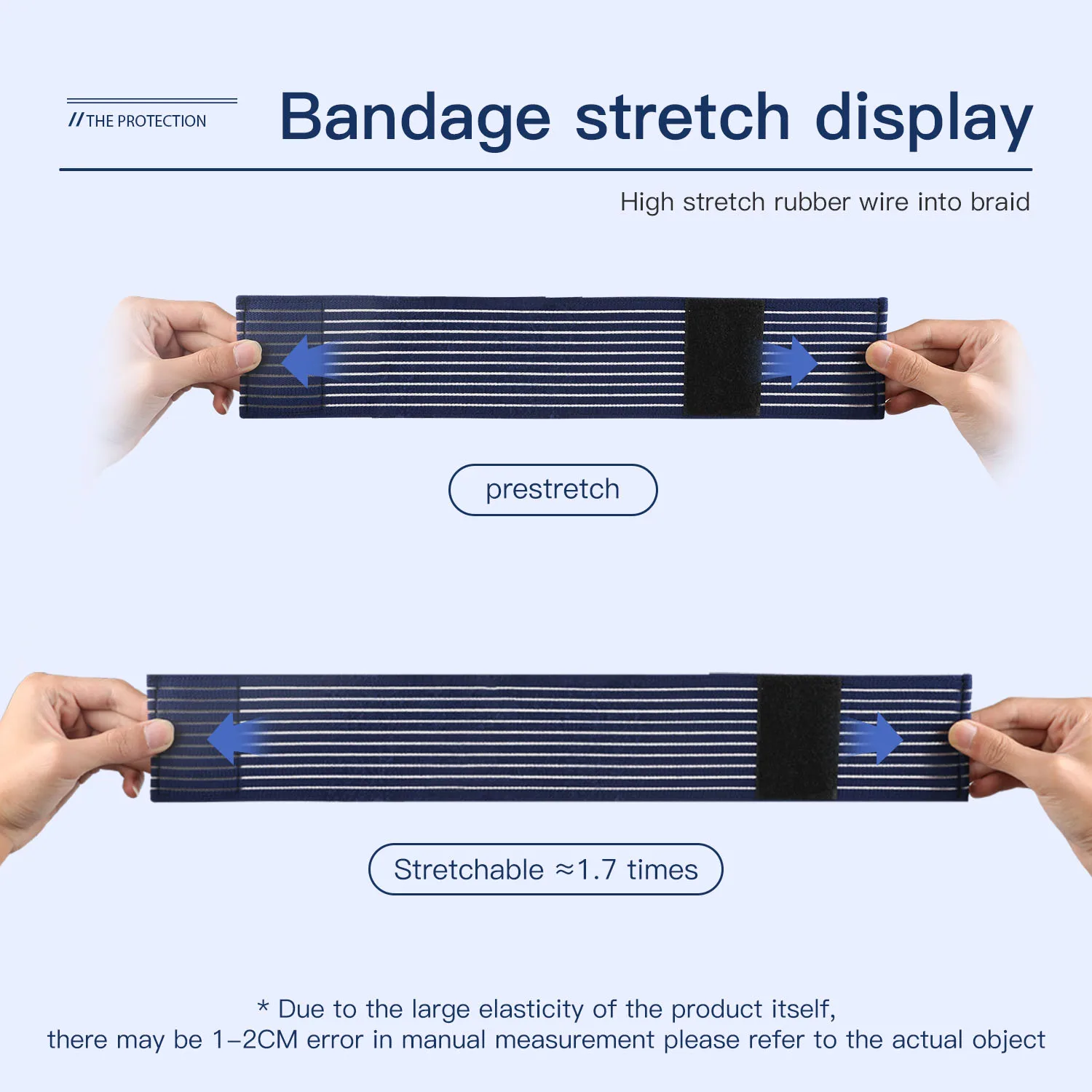 1 قطعة ضمادة ضغط الشريط الكاحل الرياضة الكوع حامي منصات يلتف دعم حامي دعامة الكاحل دعم منصات الركبة
