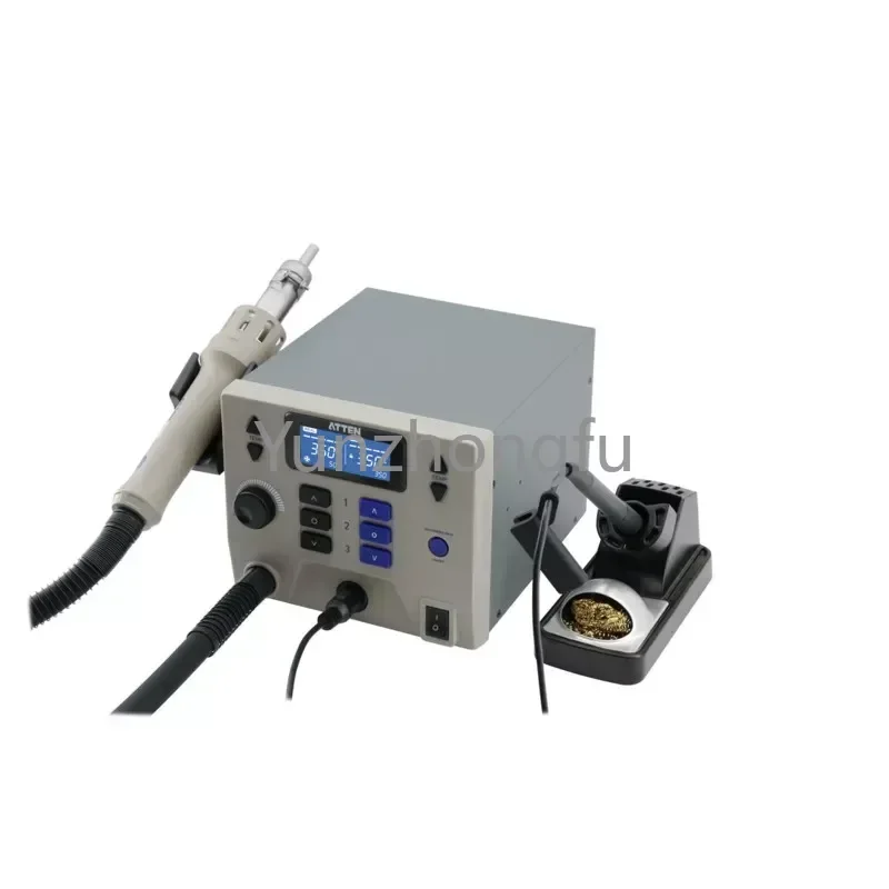 Soldering Iron Solder Station 110/220 Update Version ST-8902D 1300W 2 IN 1 Digital Rework Station Hot Air Gun 90W