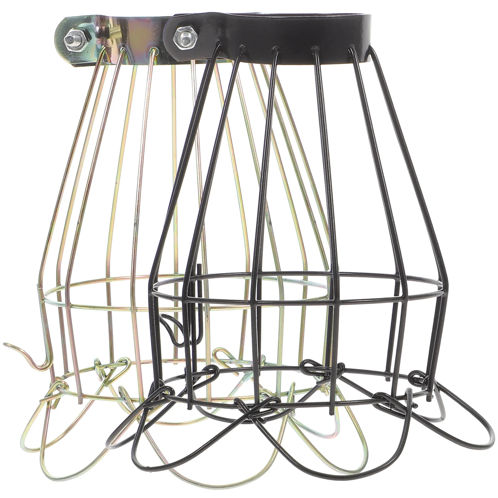 

Reptile Box Lamp Cover Heat Lamp Mesh Premium Iron Anti-Scald Lampshade Reptile Tank Protective Light Cover Anti-Scald Lampshade