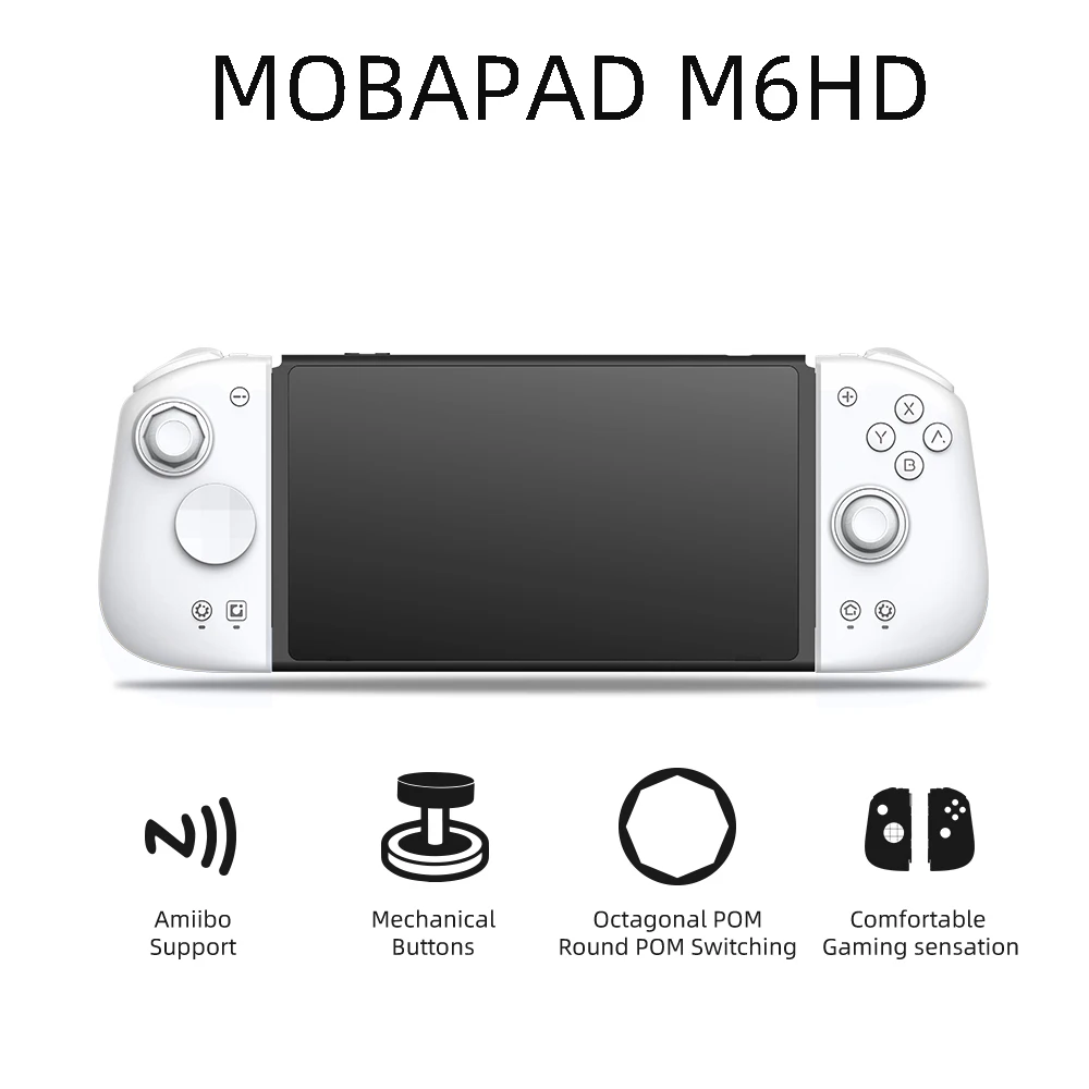 

Mobapad M6 HD Bluetooth Controller Hall Joystick With NFC/Wake up Support For Nintendo Switch/Switch Oled M6HD Gemini2 Gamepad