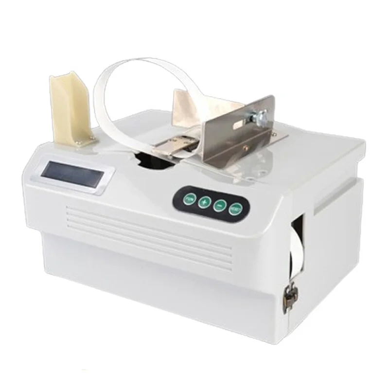 220V Intelligent Banknote Binder Bundling Machine Paper Currency Strapping Machine Money Tying Machine Cash PackerAR