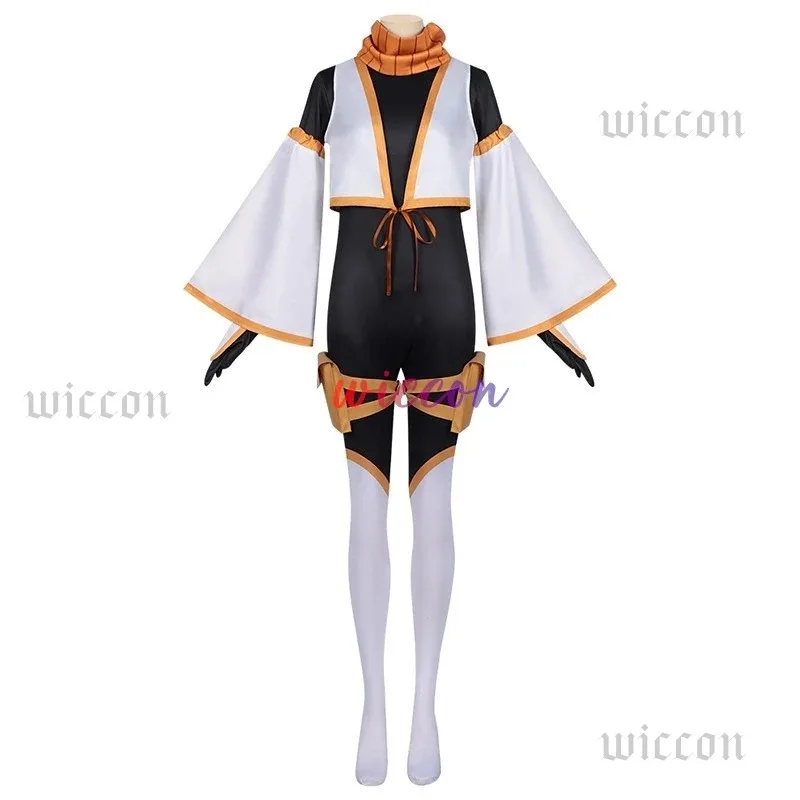 Disfraz de Kanae Natsumi, mono de Anime, estoy vivo con un Otaku NEET Kunoichi, sombreros, fiesta de Halloween, accesorios para mujeres y niñas;