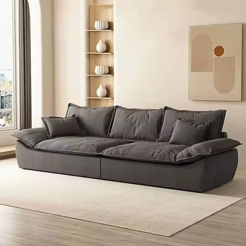 

Modern Simple Sofa Comfort Fabric Sectional Sofa Living Room Furniture Leisure Lounge Lazy Sofa for Apartments Hotel Use