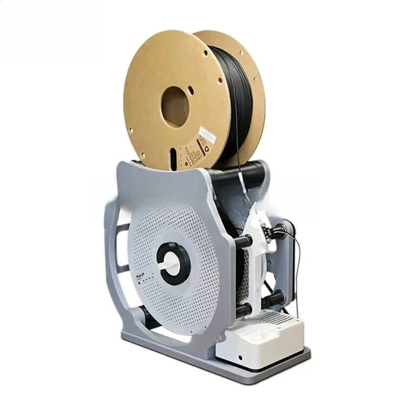 Smart Cable Reel Winder - 3D-Printed Electric/Hand-cranked Wire Winding Machine, PETG Filament Spool for Printing Consumables