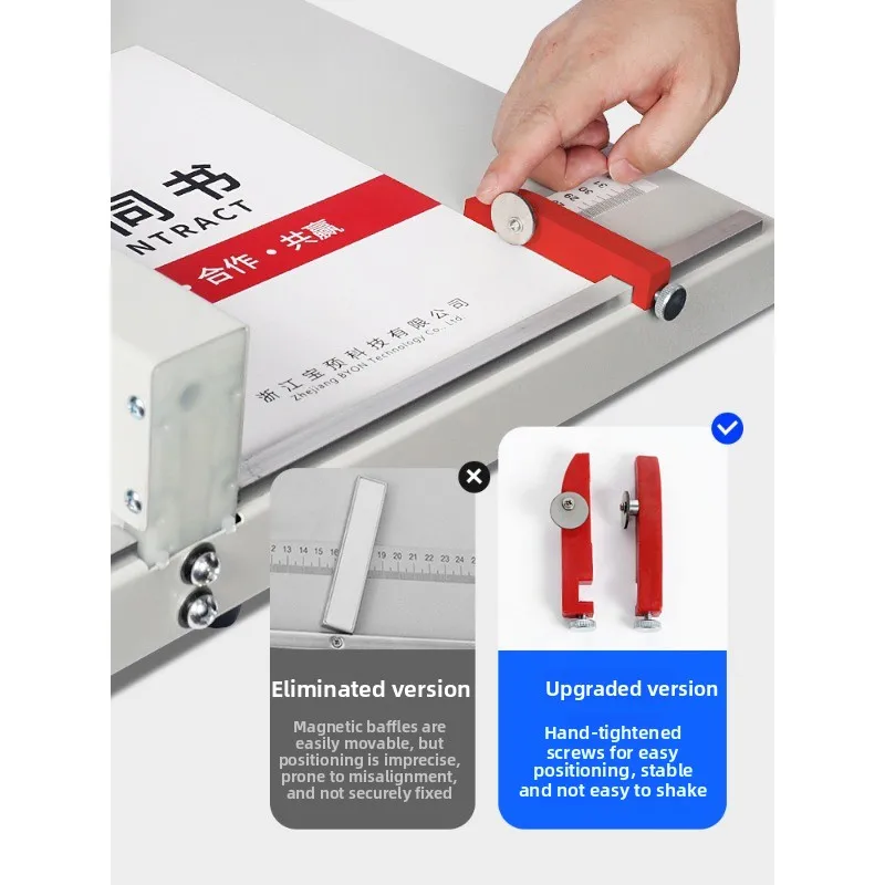 460 manual indentation machine crease machine greeting card seal leather paper book cover cover with flip line
