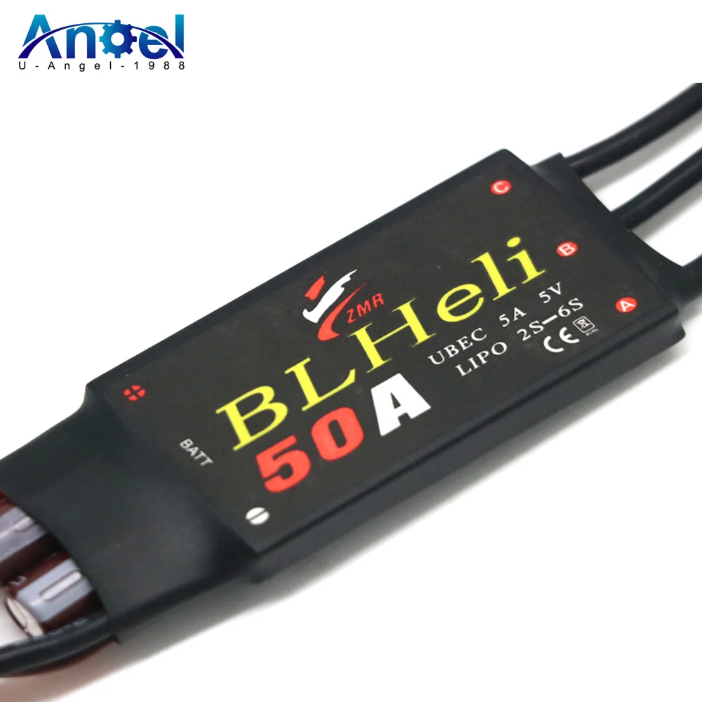 

Бесщеточный ESC BLHeli 12A 20A 30A 40A 50A 60A 80A с UBEC для модели самолета с квадрокоптером, многоосевой DIY FPV RC Drone с фиксированным крылом