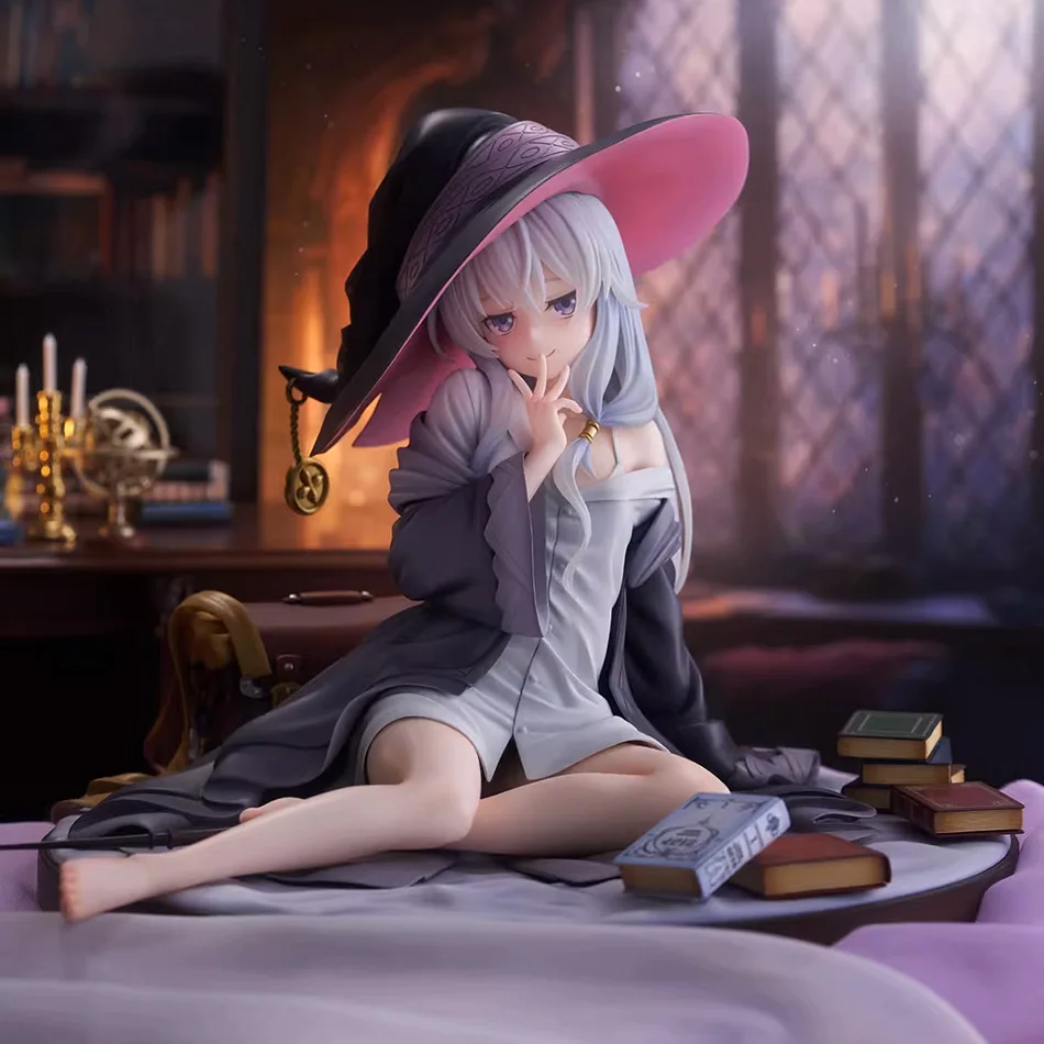 

16.5cm Wandering Witch Anime Figure Collection Toys The Journey Of Elaina Action Figure PVC Model Doll Gift