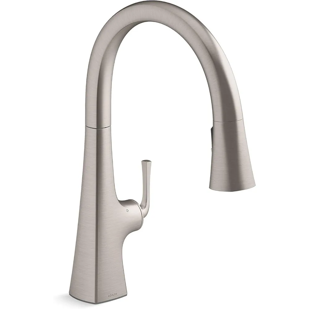 

Kohler Graze 22068 Vibrant Stainless Steel Kitchen Faucet