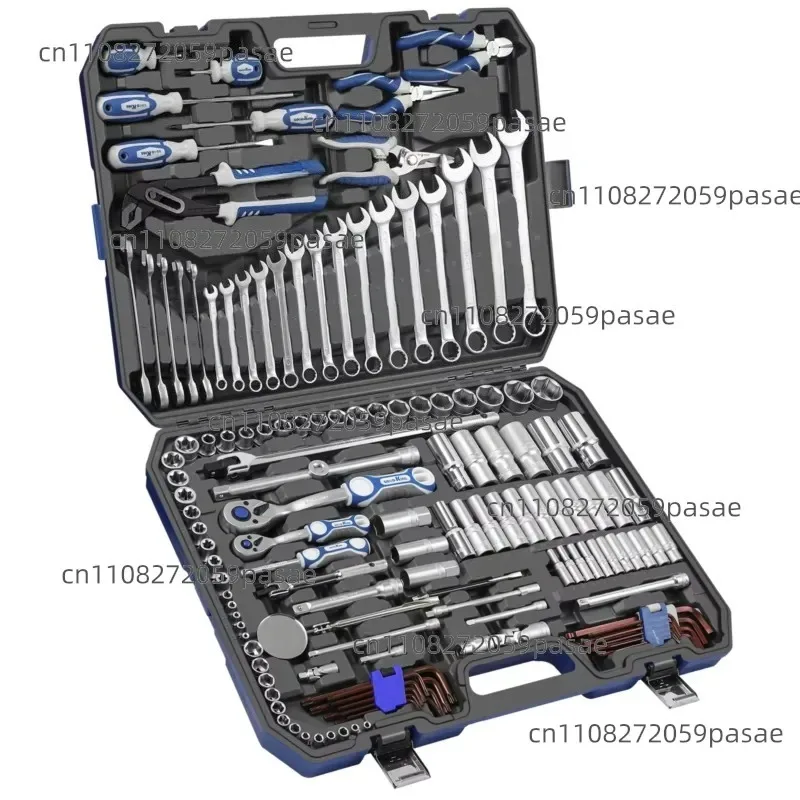 145-Piece Multi-Purpose Home Repair Electric Hand Tool Set Garage Auto Repair Tool Cart