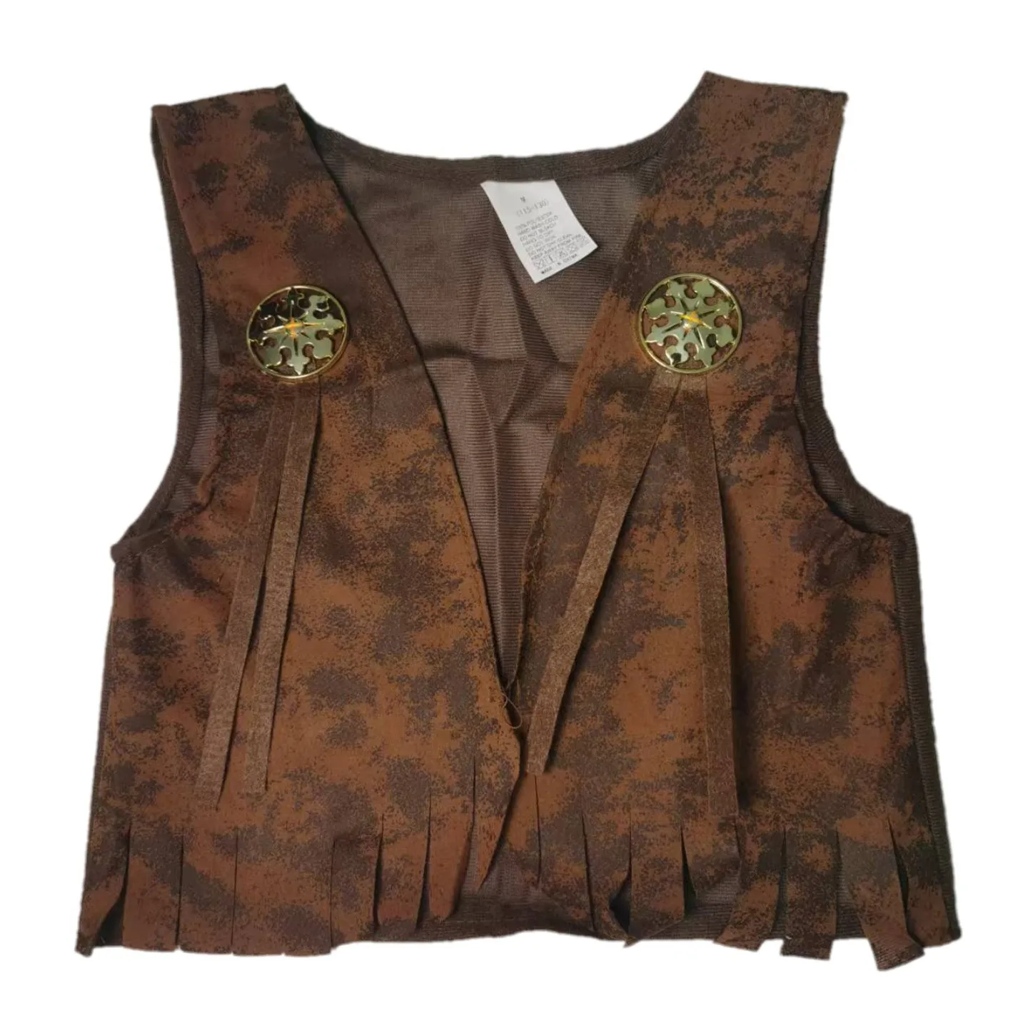 Retro Western Cowboy Fringe Vest-kostuum voor volwassenen en kinderen Party Cosplay Performance Custome Props