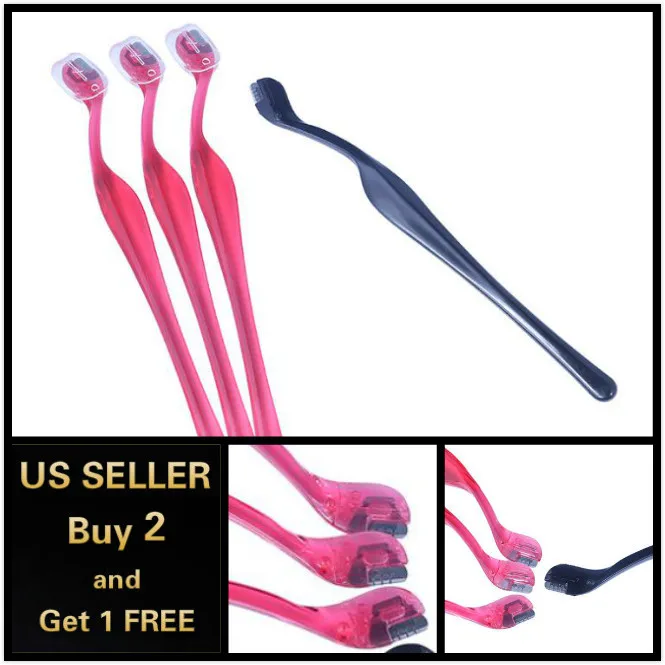 

1 шт., лезвия для триммера для бровей, бритва для удаления волос, нож, инструменты для бритья лица