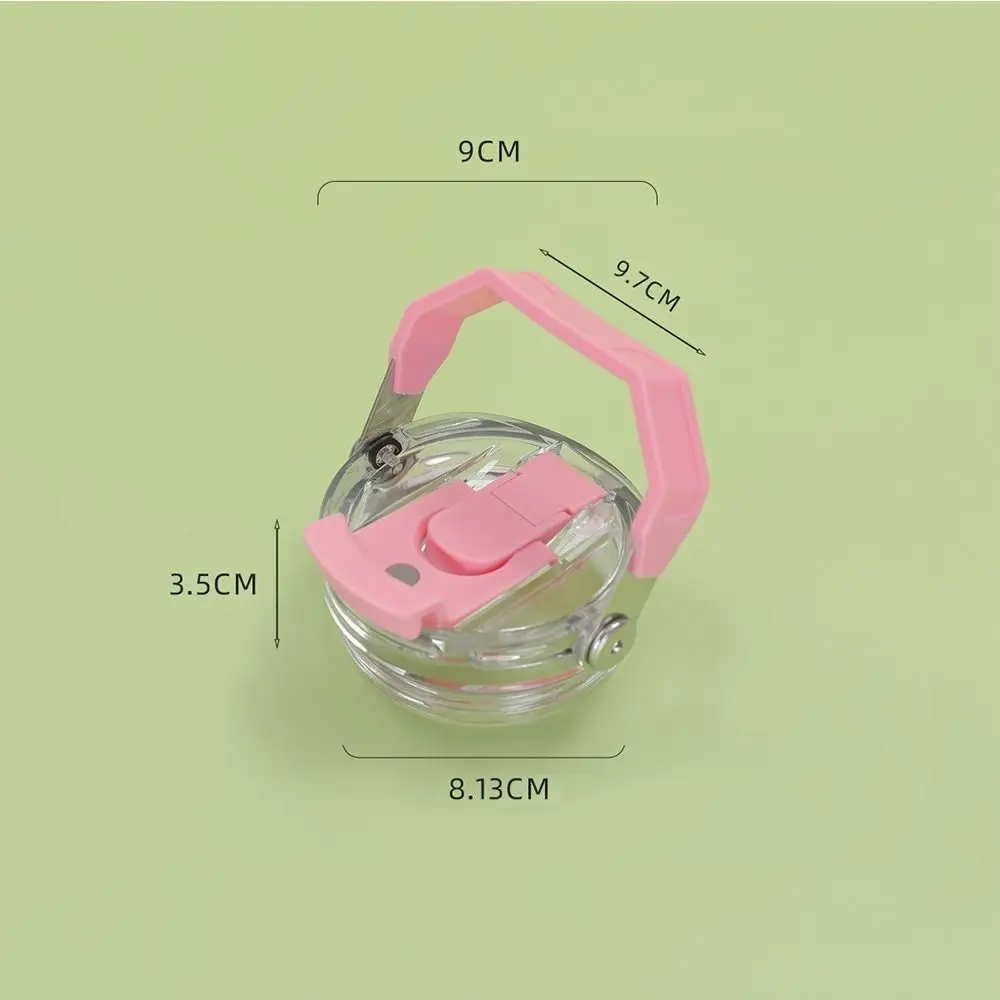Splash Spill Proof Bottle Lid Transparent Replacement Therms Cup Cap Multicolor Water Bottle Cover for Tyeso 600/750/900 ml