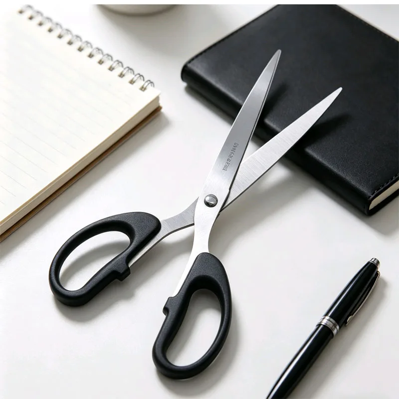 

1Pcs 6.3" Scissors Stainless Steel Blades, Soft Grip Handle, Suitable for Households,Offices and Schools, All Purpose