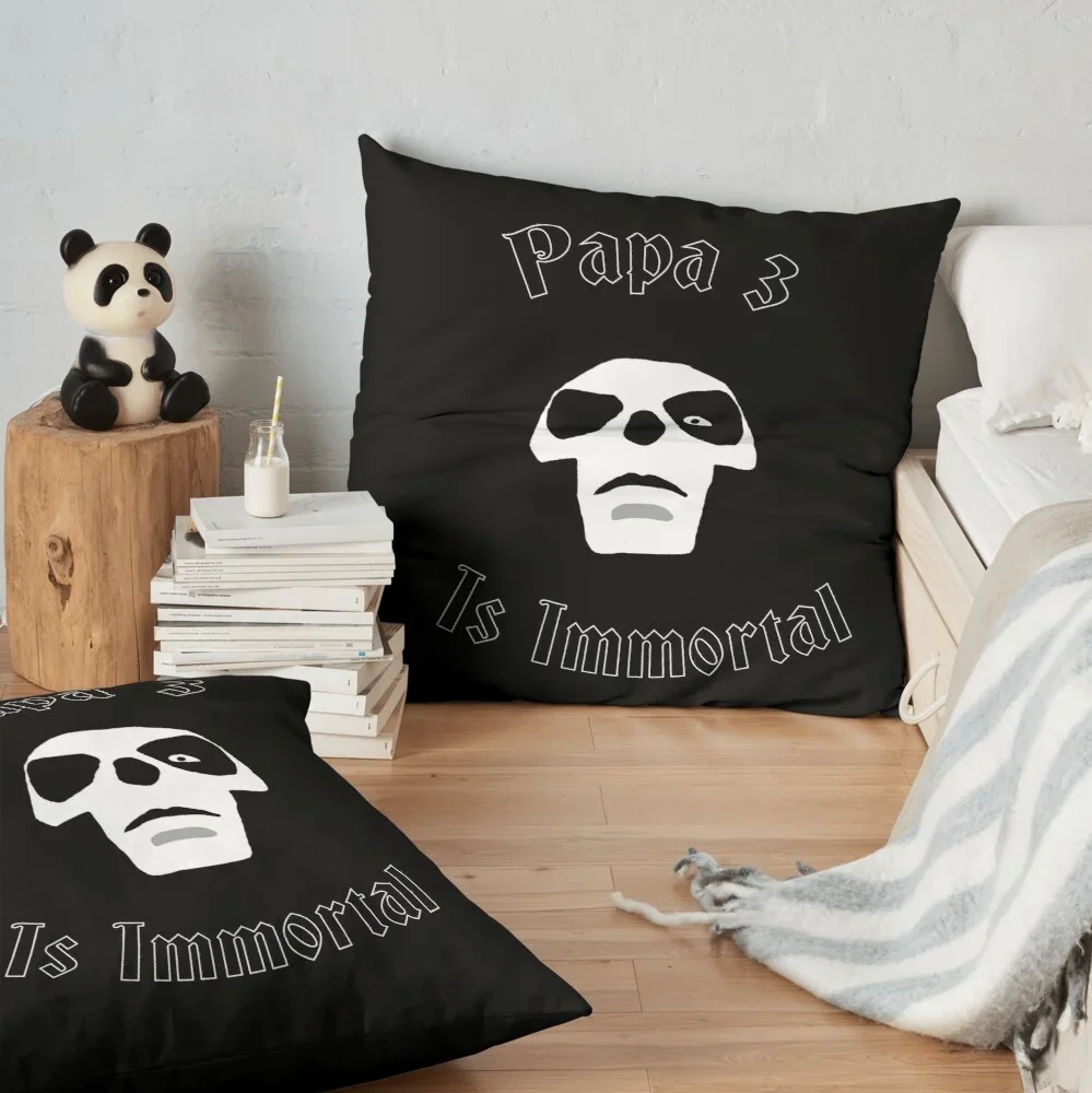 Ghost: Papa Emeritus 3 Pattern Square Pillow Case Sofa Decorative Throw Pillow Cushion Cover Home Accessories