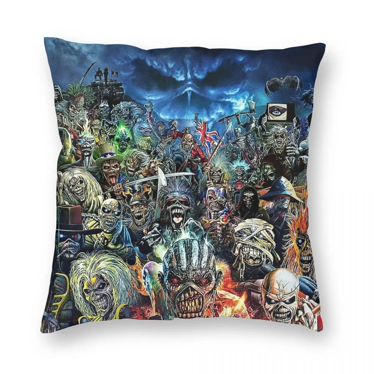 Troops Wars Square Pillowcase Polyester Linen Velvet Pattern Zip Decorative Pillow Case Bed Cushion Cover