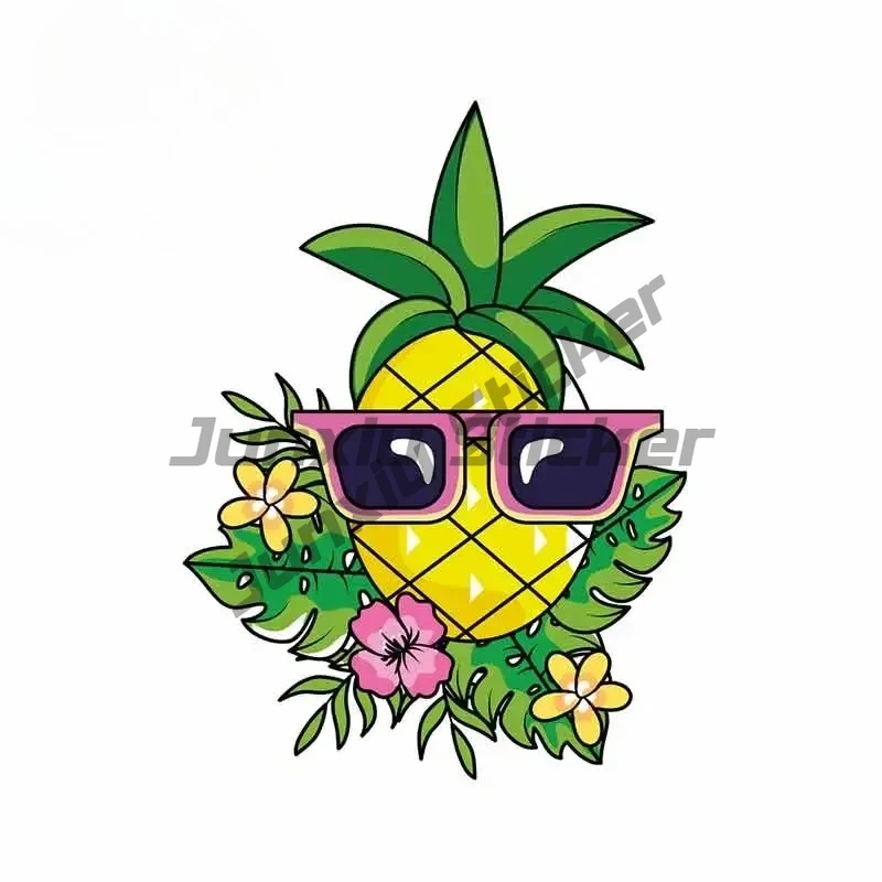

For Tropical Summer Pineapple Car Truck Decal Fashion Occlusion Scratch Waterproof Vehicle Stickers