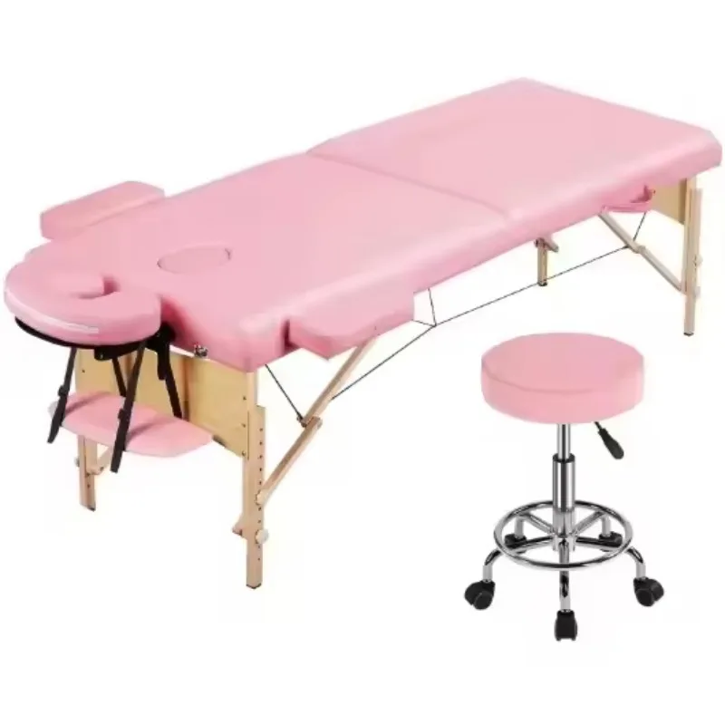 Portable Medical Folding Massage Bed Comfortable Spa Table for Facial Acupuncture Cosmetic Beauty Chair