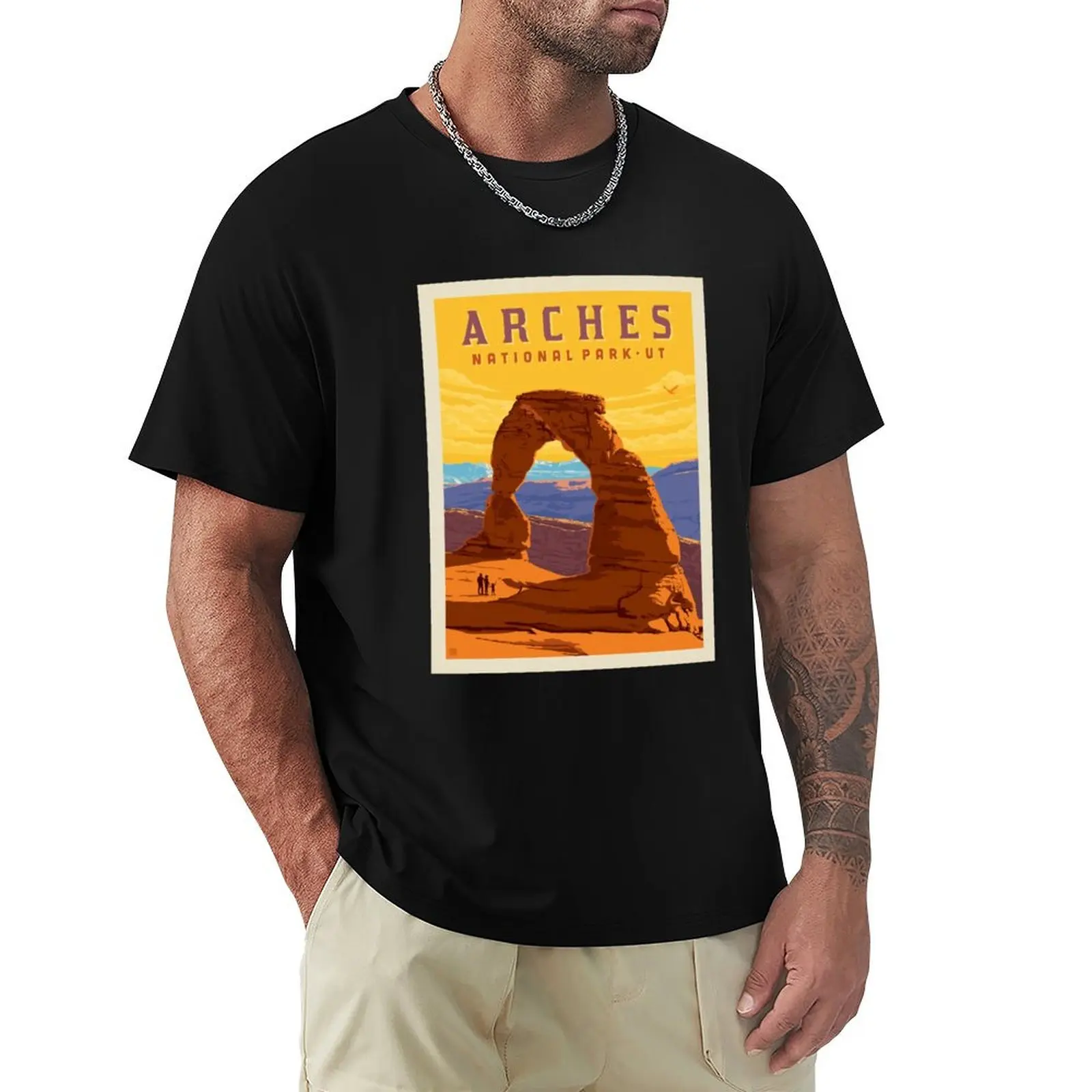

Arches National Park T-Shirt plus size tops anime anime tshirt t shirts for men graphic